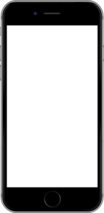 Mobile Phone smartphone in iphone style isolated